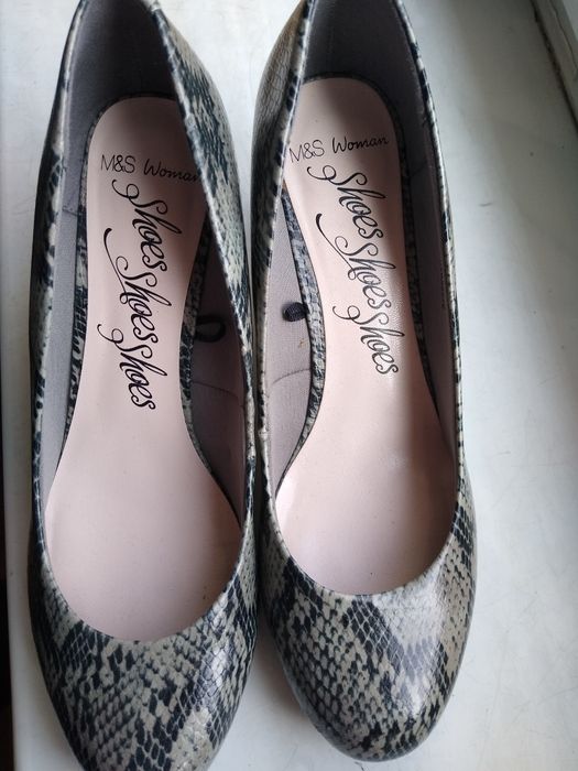 Szpilki szare M&S rozmiar 38