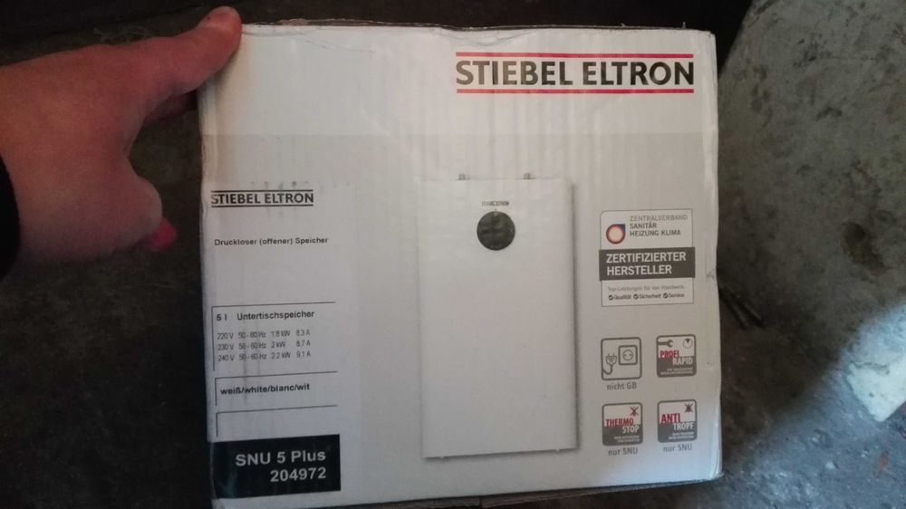 Boiler jak Nowy-Polecam:Stiebel Eltron