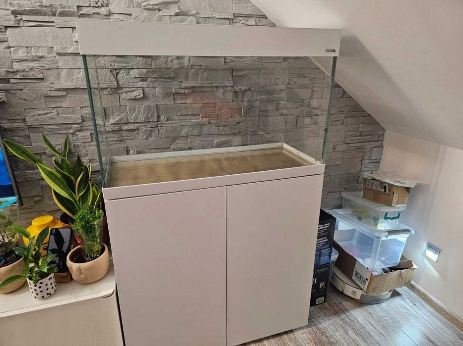 Akwarium Aquael Opti Set 125 biały + pełny osprzęt