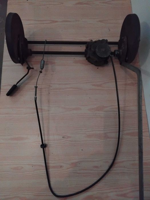 układ jezdny kosiarki spalinowej Hunter