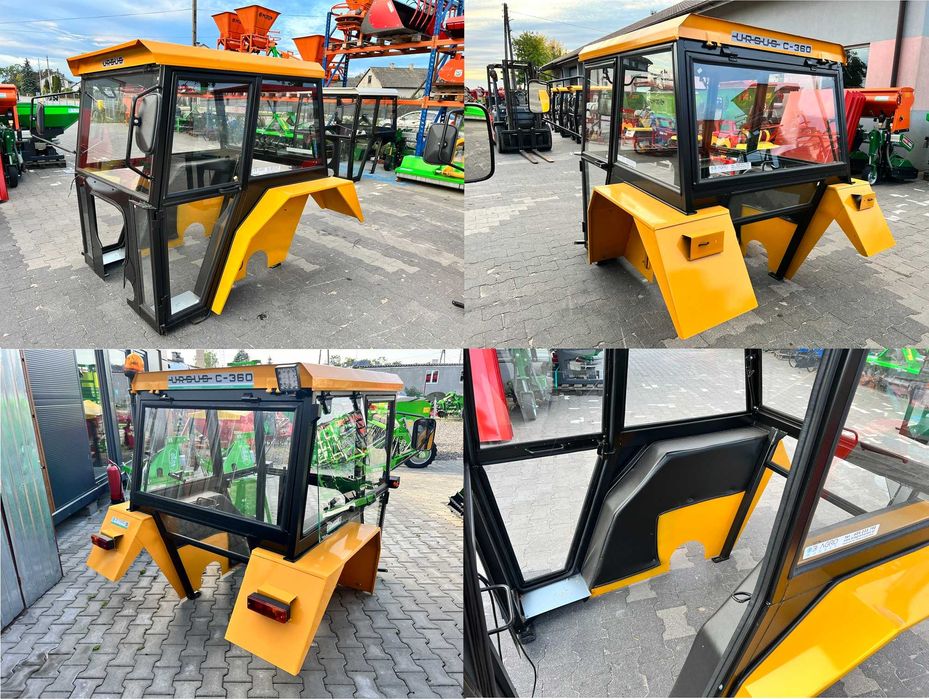 Kabina Ursus Kabina ciągnikowa z błotnikami/ kabina bez błotników C330 C-330 C360 C-360 MF235 MF255 T25 T-25 +wycieraczka / Dostawa całe PL --RATY--