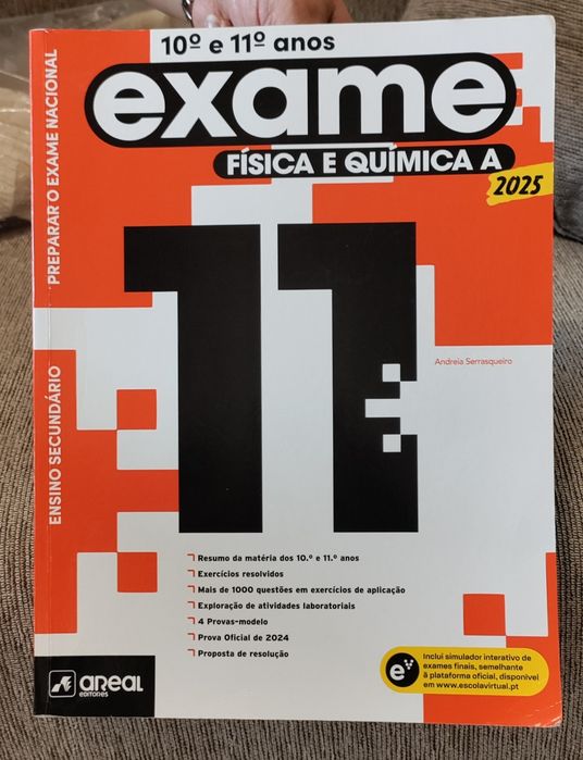 Preparação exame física e Química 11 ano