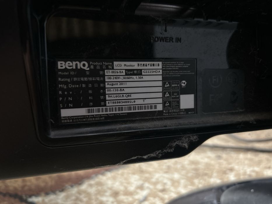 Монитор Benq et - 0026 - BA