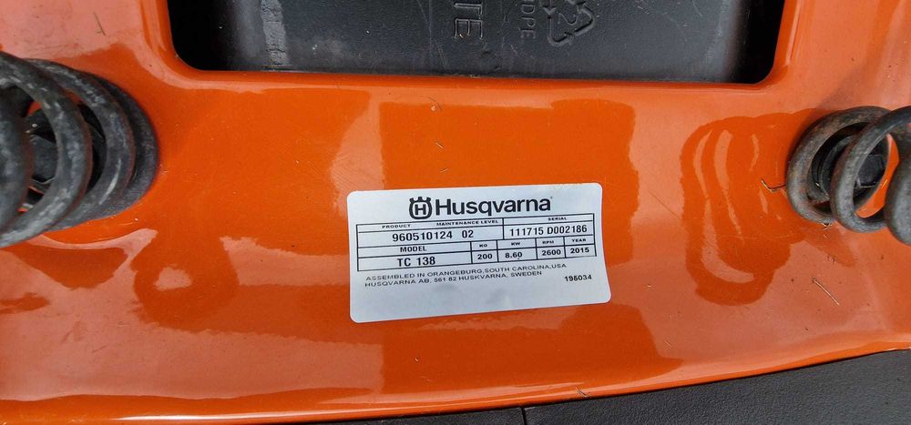 Husqvarna TC138  Ano 2015