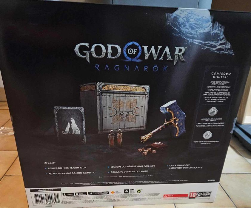God of War Ragnarök Edição de Colecionador PS5/PS4