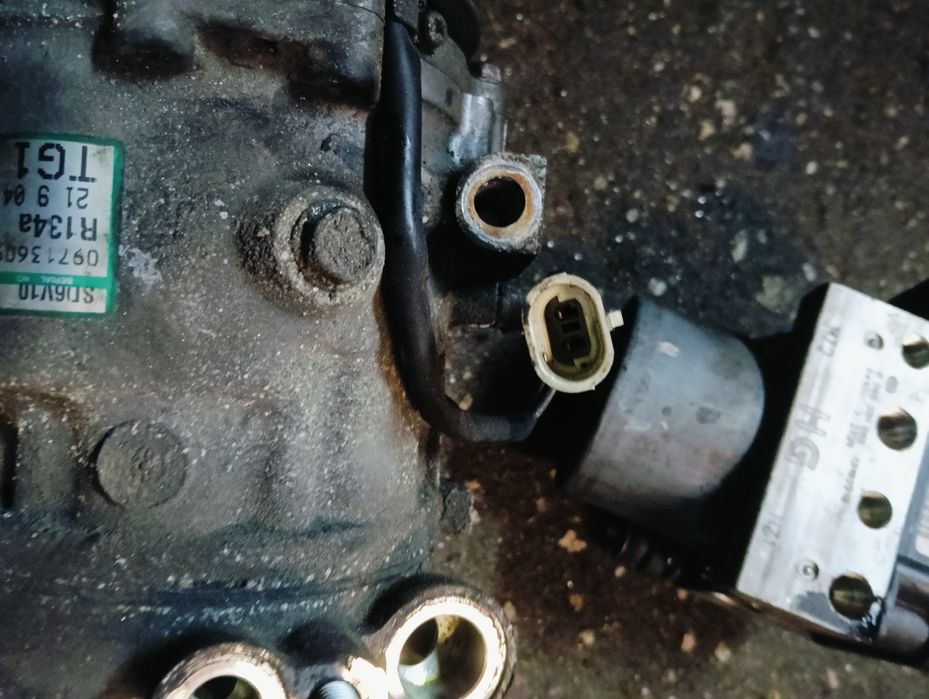 Bomba travões de ABS e compressor de ar condicionado, Opel corsa C