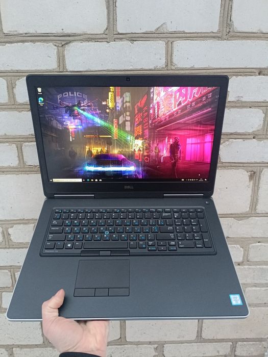 Стан 9 з 10, 17.3" Ігровий ноутбук DELL (i7 6820HQ/16/512/M1200 4GB)