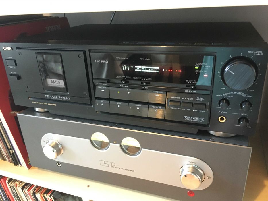 Magnetofon deck Aiwa AD-F800 wysoki model idealny.