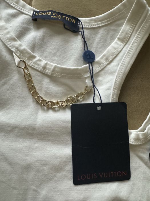 Майка/ топик Louis Vuitton.
