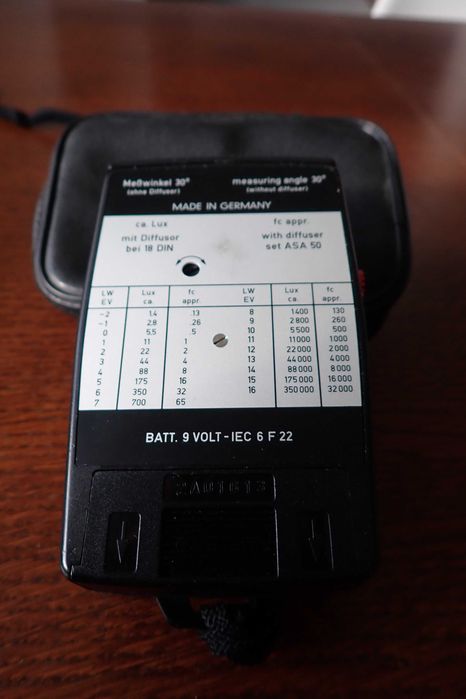 Światłomierz analogowy Gossen Lunasix F