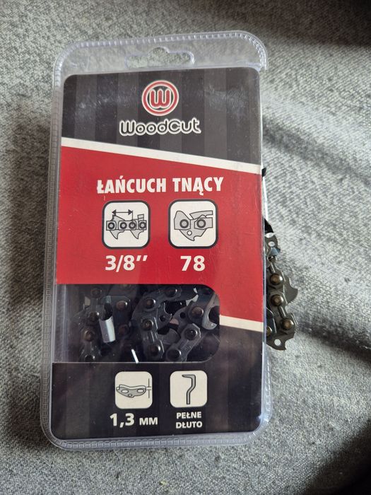 Sprzedam nieużywany łańcuch do piły. 3/8" 78 zebow 1 3mm.