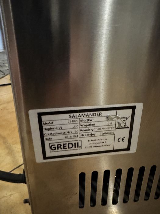 Salamander elektryczny Gredil model  744020
