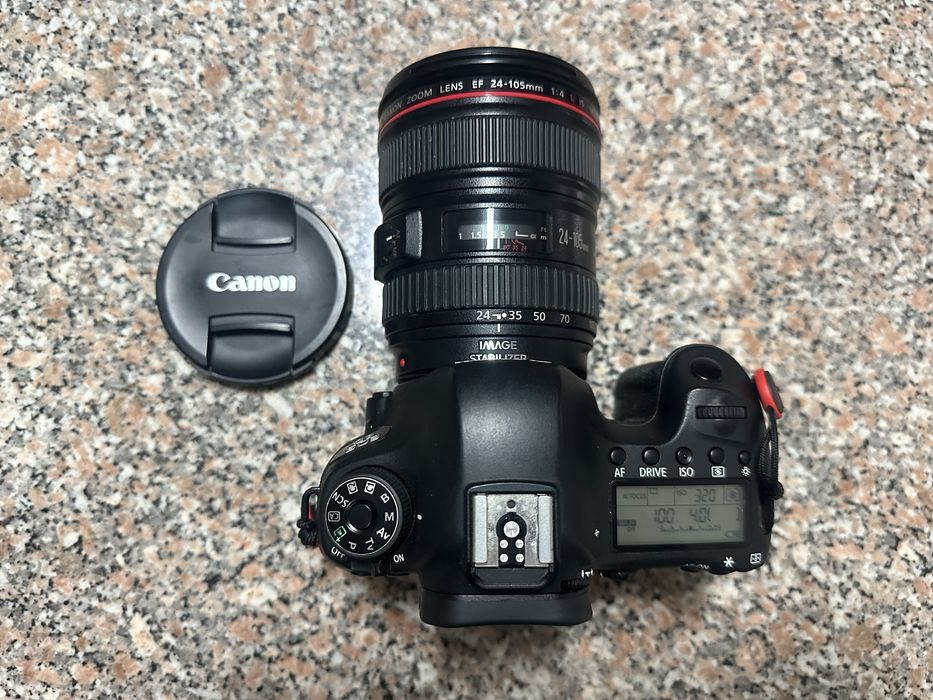 Canon EOS 6D + Lente Canon EF 24–105mm f/4 – Excelente estado