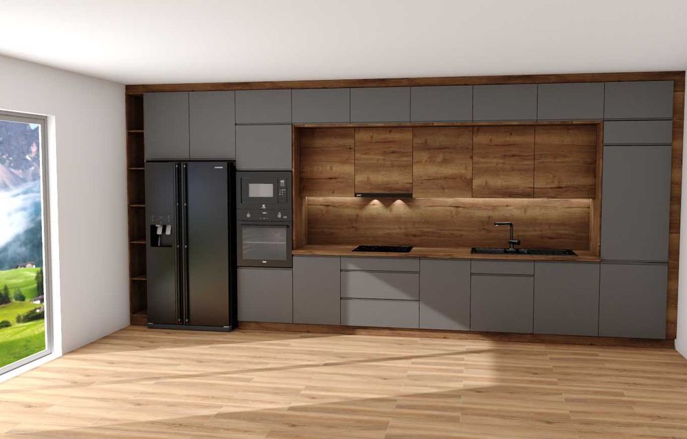 Meble kuchenne. Projekt i Montaż