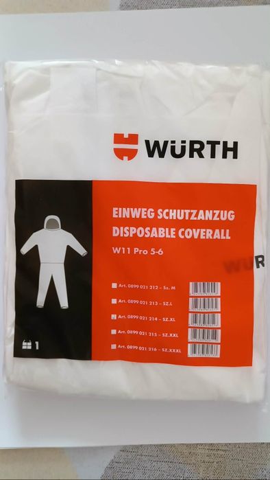Kombinezon WURTH,  XL