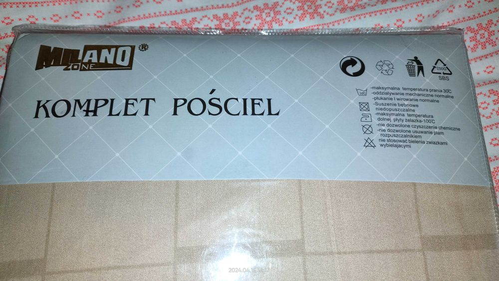 Komplet pościeli nowa
