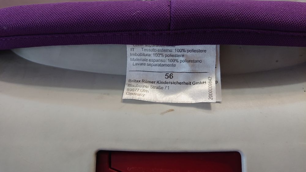 Дитяче крісло 0-4р (гр 1) Britax-Romer King II ls