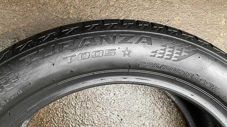 oL.8212 Opony 225/50R18 Bridgestone Turanza T005 4szt RUDA ŚLĄSKA