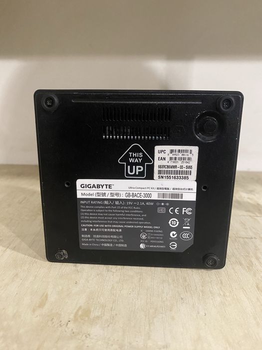 Міні ПК GigaByte BRIX (GB-BACE-3000)