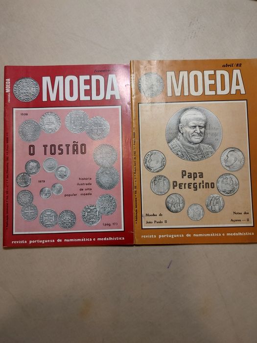 7 Revistas Antigas "Moeda" - Numismática (79-82)