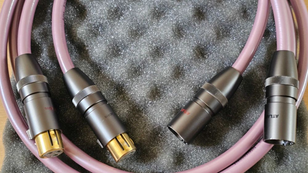 Балансний міжблочний кабель Atlas Elektra AllCu OCC XLR 2x1 м