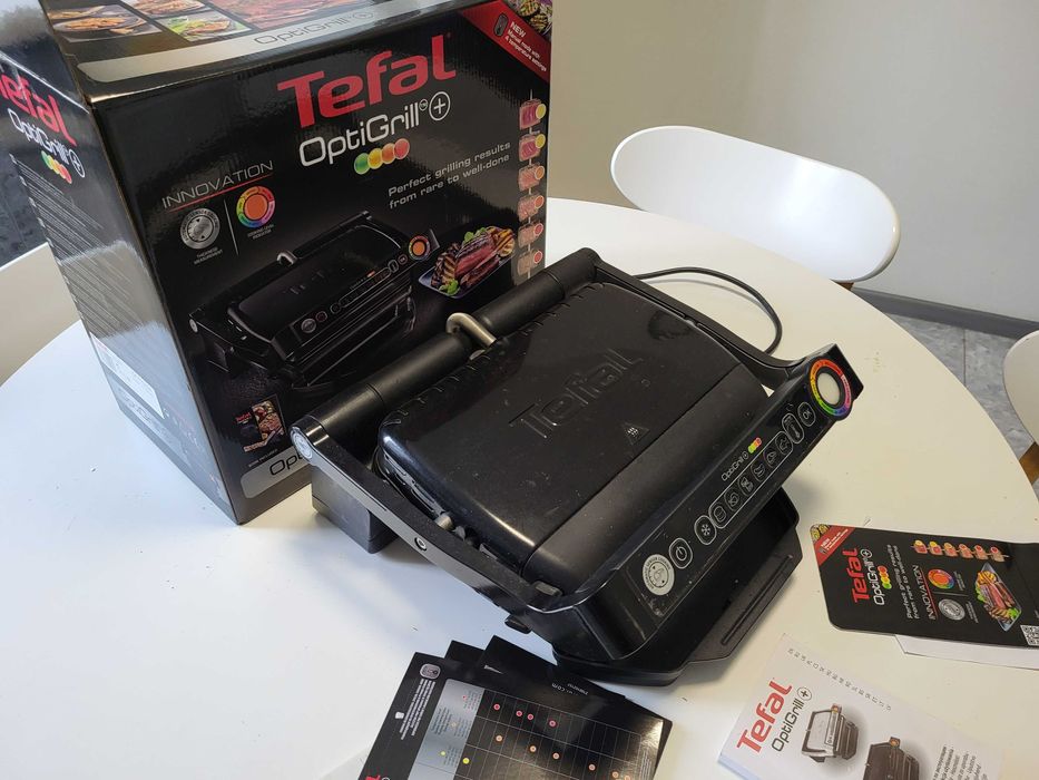 Гриль-барбекю электрический Tefal OptiGrill+ GC712834 Тефаль