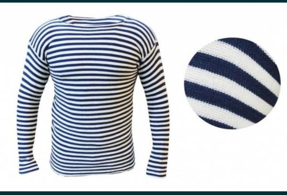 Тельняшка вдв тільняшка довгий рукав, безрукавка, майка, футболка