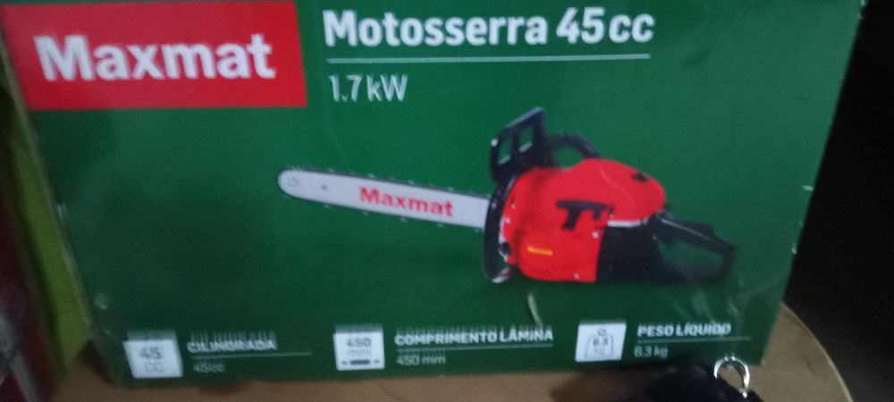Motosserra Gasolina 45 cc / 1,7 kW