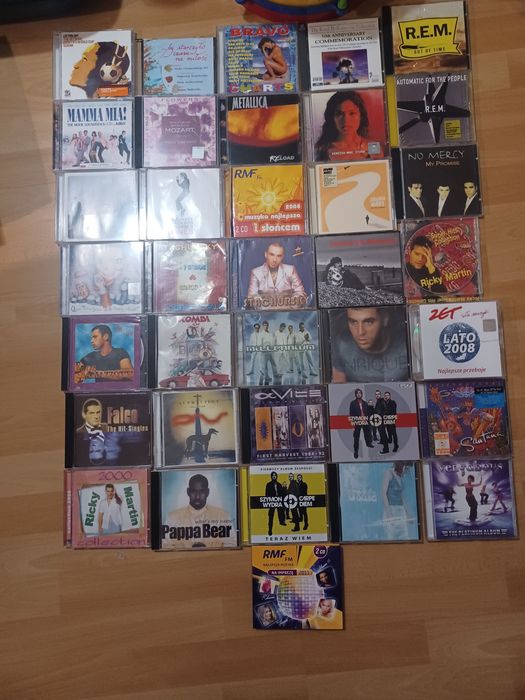 Zestaw 34 płyt cd.