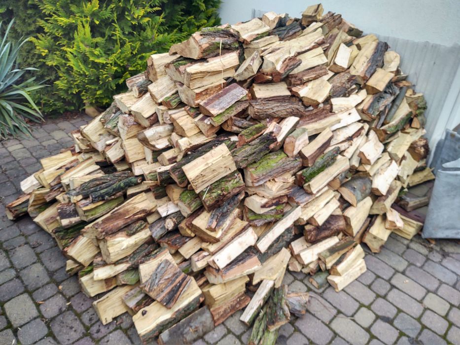 Drewno kominkowe opałowe mix liściasty  f-vat transport