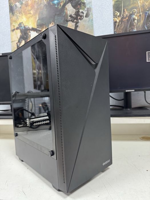 Игровой компьютер i3-10100f/rx580-4gb/ddr4-16gb/ssd-120/hdd-1tb