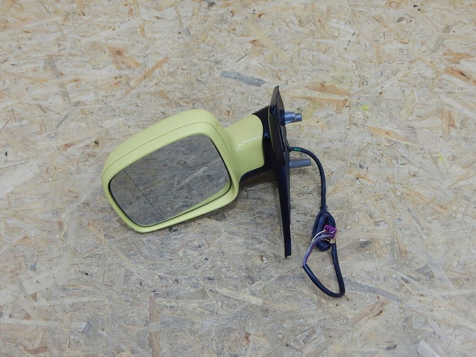 vw t5 lusterko lewe 9 pin elektrycznie składane żółte ln1g