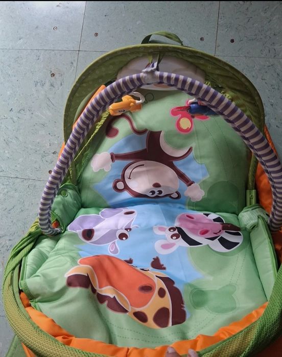 Manta para bébé com musica