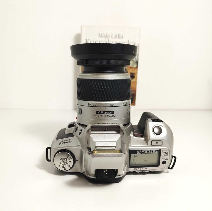 Ładna Lustrzanka Analogowa MINOLTA DYNAX 505si 28-80mm 3,5-5,6 Makro