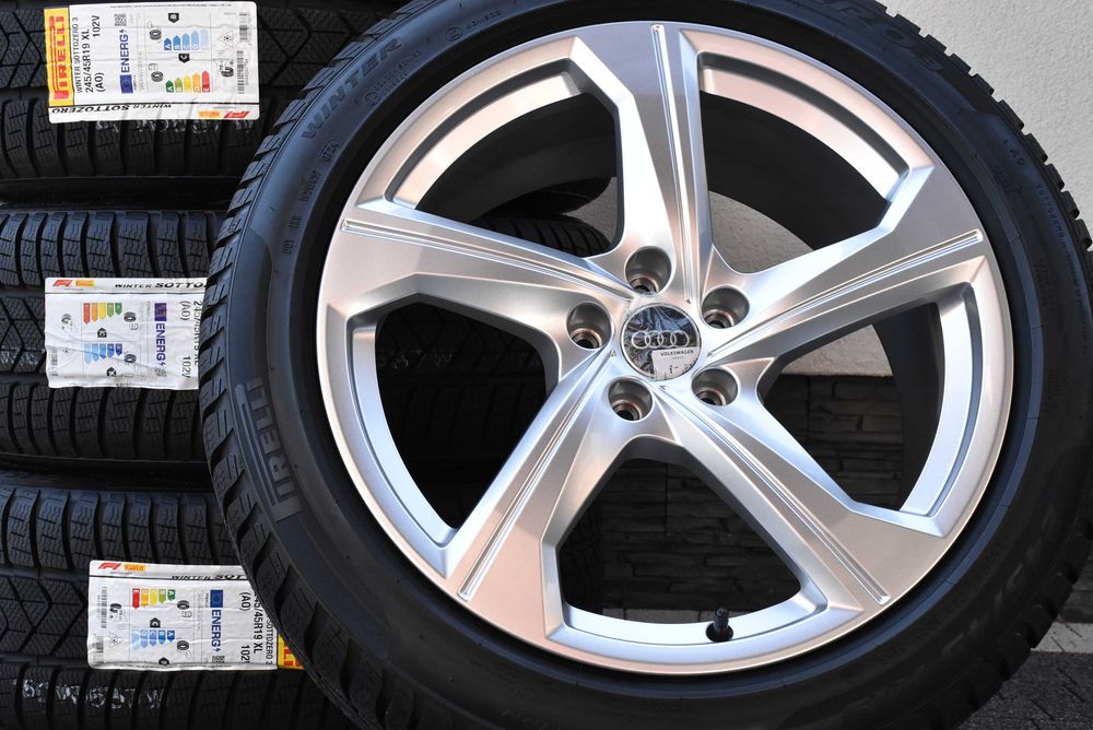 NOWE Koła zimowe OEM Audi A6 S6 4K0 19" NOWE Pirelli AO 2024r