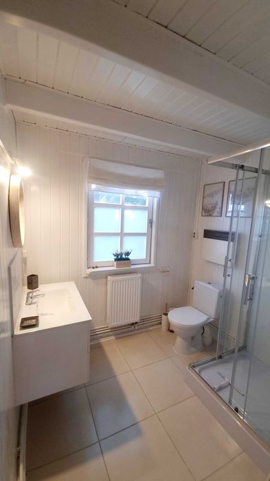 Domek nad jeziorem z własną linią brzegową Mazury Ryn Rybical- Marysia