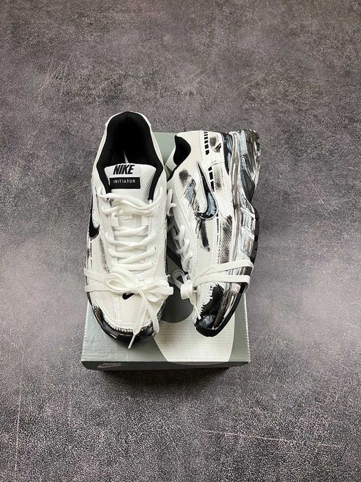 Кросівки Nike Initiator Custom White Black Кроссовки Найк Ініціатор