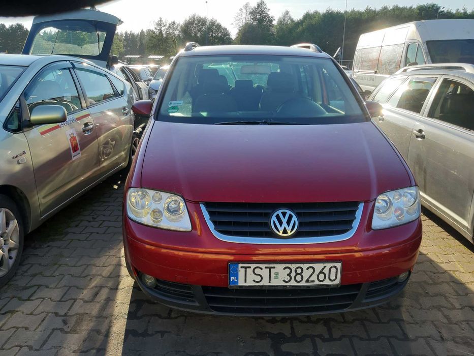 VW TOURAN I LA3W klapa maska błotnik lampa drzwi zderzak części