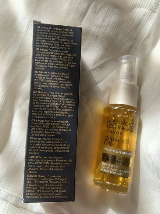 Serum Advance Techniques Supreme Oils Avon 30ml