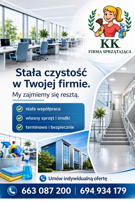 Kompleksowe usługi sprzątania