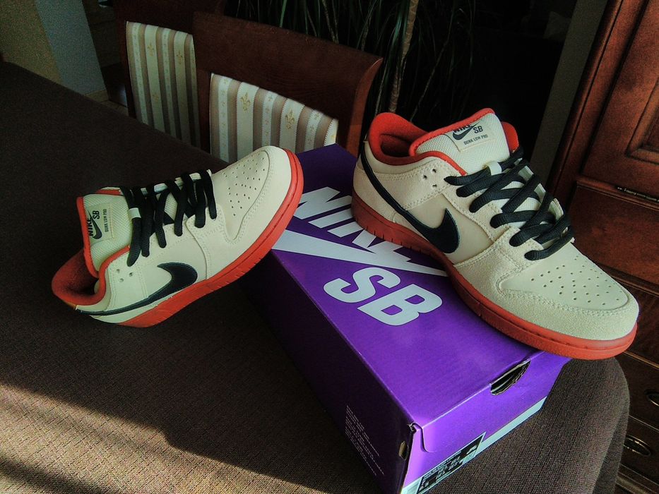 (r 40 -25 cm) Nike SB Dunk Low Pro Hennessy Dunk Muslin