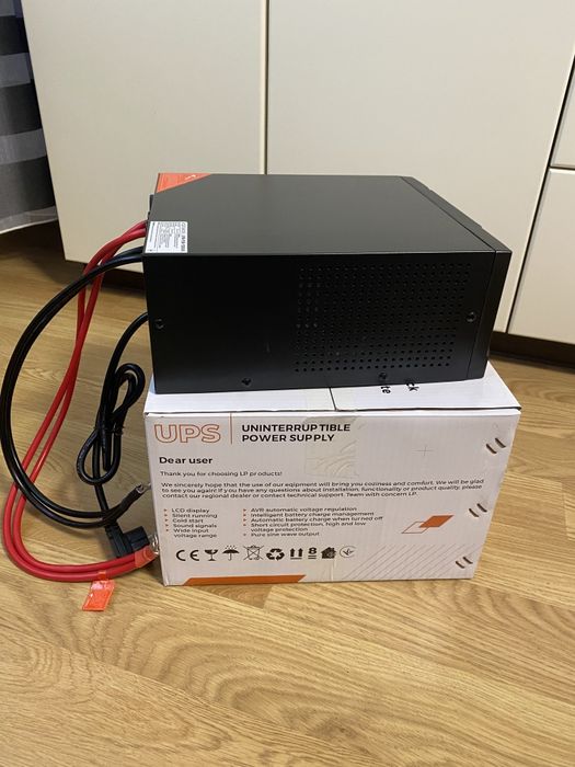 Інвертор  ДБЖ Logicpower LPM-PSW-1500VA 12V з правильною синусоїдою