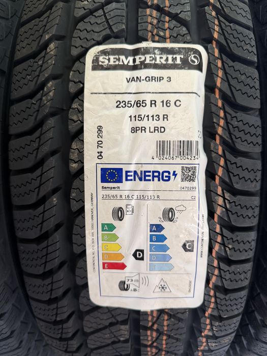 Opony zimowe 235/65R16C 115/113R Semperit Van-Grip 3 | 2025 | Nowe