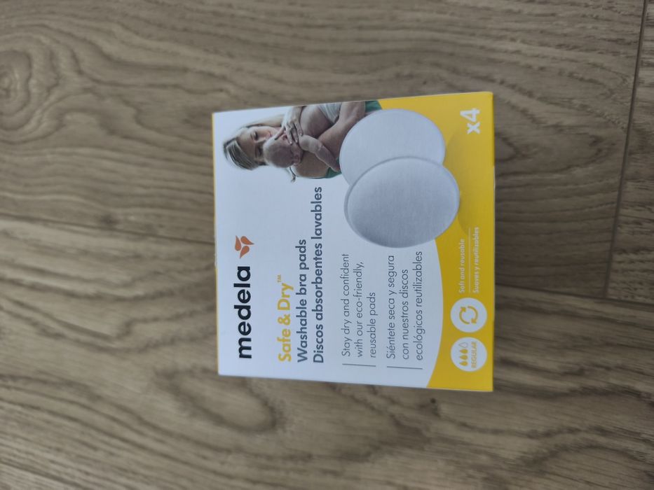 Discos de amamentação Medela absorventes laváveis