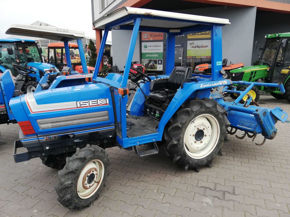 Traktor ISEKI wspomaganie rewers kabina 4WD nie malowany, glebogryzark