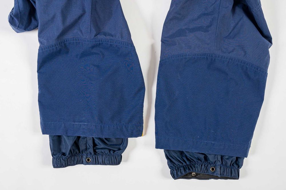 Mammut - spodnie DRYtech granatowo - żółte r. 50