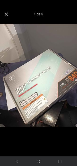 Placa mae AM5  B840 gaming plus