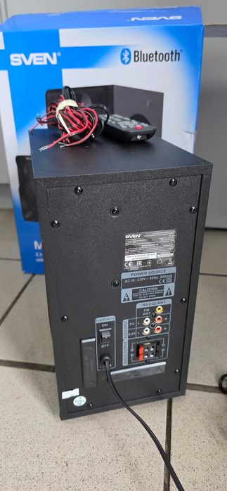 Zestaw Głośników SVEN 2.1 MS-2055 55 W Czarne Pudełko