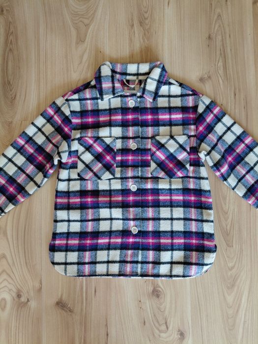 Kurtka koszulowa w kratkę