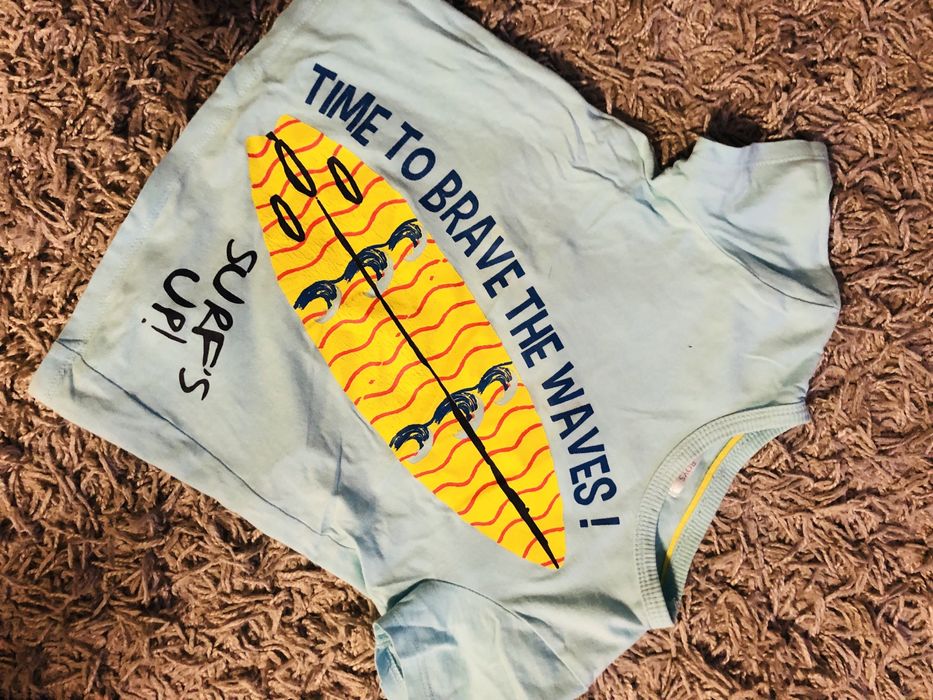 Bluzka koszulka 104 kik kok hm jesień jesienne